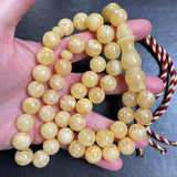 Vintage Amber Misbaha Tasbih Islamic Prayer Beads 12.5mm 69g