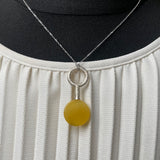 Natural Amber Pendant 925 Sterling Silver Made in Eu Baltic Gemstone 5g