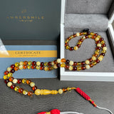 Mackintosh Amber Misbaha Islamic Prayer Beads 5.8mm 12g