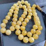 Natural Amber Misbaha Tasbih 45 Prayer Beads 13.2mm 69g