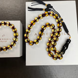 Black Diamond Amber Misbaha 10mm 30.5g and GIFT bracelet