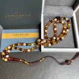 Mackintosh Amber Misbaha Islamic Prayer Beads 5.8mm 12g