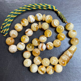 Baltic Natural Amber Misbaha Tasbih Islamic Prayer Beads 15mm 84g