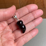 Natural Amber Pendant 925 Sterling Silver Made in Eu Baltic Gemstone 3g Gift