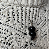 قلادة من الكهرمان، مصنوعة من الفضة الإسترليني عيار 925، صنع في الاتحاد الأوروبي، حجر كريم طبيعي من بحر البلطيق، 4.5، هدية