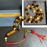 Mackintosh Amber Misbaha Islamic Prayer Beads 7mm 15g