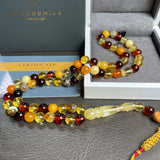 Mackintosh Amber Misbaha Islamic Prayer Beads 7.5mm 18.5g