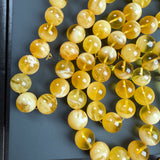 Honey Amber Misbaha 57 Beads 13mm 87.9g LAB certificate