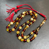 Mackintosh Amber Misbaha Islamic Prayer Beads 7mm 15g