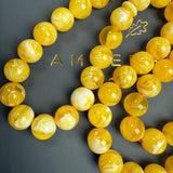 Honey Pressed Amber Style Misbaha Tasbih 34g | 10mm | 45 beads