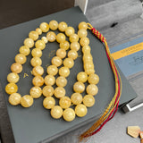Natural Amber Misbaha Tasbih 45 Prayer Beads 12mm 53.5g