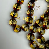 Black Diamond Amber Misbaha 10mm 30.5g and GIFT bracelet