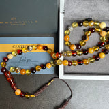 Mackintosh Amber Misbaha Islamic Prayer Beads 7.5mm 19g
