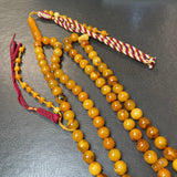 The One Million Antiq Amber Misbaha Tasbih Islamic 100 Beads 10.5mm 79.6g