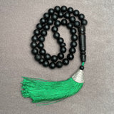 Baltic Amber Islamic black Tasbih Misbaha Rosary 33 Prayer Beads 9,3mm 25g