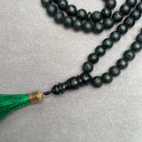 Baltic Amber Islamic black Tasbih Misbaha Rosary 33 Prayer Beads 8,2mm 31g