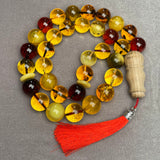 Mackintosh Amber Misbaha Islamic Prayer Beads مسبحة سبحة تسبيح 19mm 163.8g