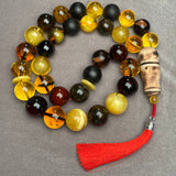 Mackintosh Amber Misbaha Islamic Prayer Beads 22,8mm 218,5g