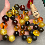 Mackintosh Amber Misbaha Islamic Prayer Beads 22,8mm 218,5g