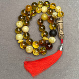 Mackintosh Amber Misbaha Islamic Prayer Beads 14,7mm 71,7g