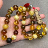 Mackintosh Amber Misbaha Islamic Prayer Beads 14,7mm 71,7g