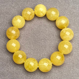 سوار من الكهرمان الأصفر، 15.5 مم، 25.4 غرام