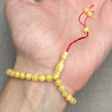 YELLOW BRACELET MISBAHA 5,7mm 4,1g