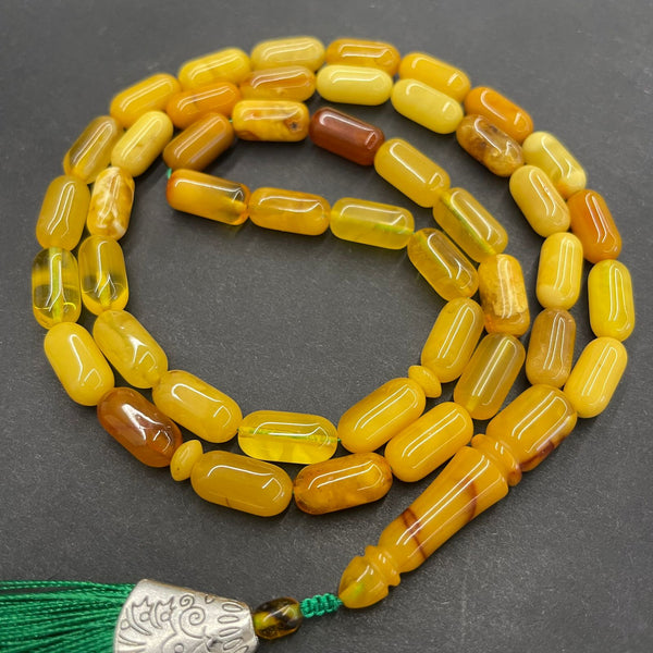 ANTIQUE AMBER ROSARY 6,8x14,1mm [0103679]