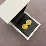 Silver Cufflinks with Natural Baltic Amber