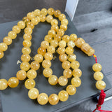 Natural Amber Misbaha Tasbih 66 Prayer Beads 11.8mm 73g
