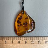 Vintage Natural Amber Pendant Made in EU Baltic Gemstone 6 g Gift