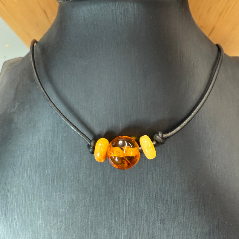 Vintage Natural Amber Pendant Authentic Baltic Gemstone 4.1 g Gift