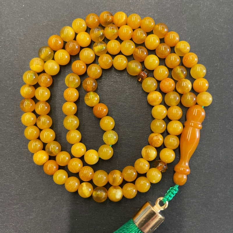 ANTIQUE AMBER ROSARY 4,7mm [0103716]