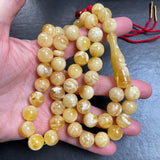 Tiger Baltic Amber Misbaha Tasbih Islamic Prayer Beads 12mm 50g