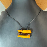 Vintage Natural Amber Pendant Authentic Baltic Gemstone 5 g Gift