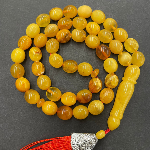 ANTIQUE AMBER ROSARY 8,5mm [0103681]