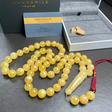 Honey Amber Misbaha 57 Beads 12mm 71g Prayer beads