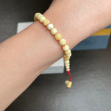 WHITE BRACELET MISBAHA 6,5mm 5,4g