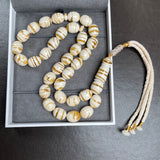 White Kahraman Misbaha Tasbih | 60g | 12.5×15mm |