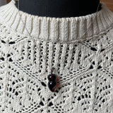 Natural Amber Pendant 925 Sterling Silver Made in Eu Baltic Gemstone 2g Gift