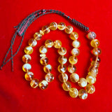 *EXCLUSIVE HONEY WHITE AMBER MISBAHA 11mm 32g