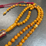 The One Million Antiq Amber Misbaha Tasbih Islamic Prayer Beads 8.5mm 44.5g