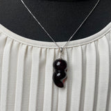 Natural Amber Pendant 925 Sterling Silver Made in Eu Baltic Gemstone 5.5g