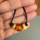 Vintage Natural Amber Pendant Authentic Baltic Gemstone 4.1 g Gift