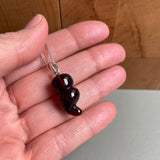 Natural Amber Pendant 925 Sterling Silver Made in Eu Baltic Gemstone 2g Gift