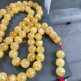 Natural Amber Misbaha Tasbih 66 Prayer Beads 11.8mm 73g