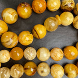 Natural Amber Islamic Tasbih Misbaha Rosary Muslim Gift 24mm 247,9g