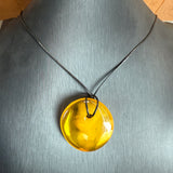 Vintage Natural Amber Pendant Authentic Baltic Gemstone 8.5g Gift