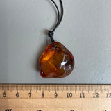 Vintage Natural Amber Pendant Authentic Baltic Gemstone 6 g Gift