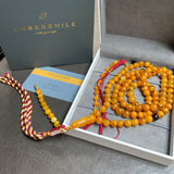 The One Million Antiq Amber Misbaha Tasbih Islamic Prayer Beads 8.5mm 44.5g